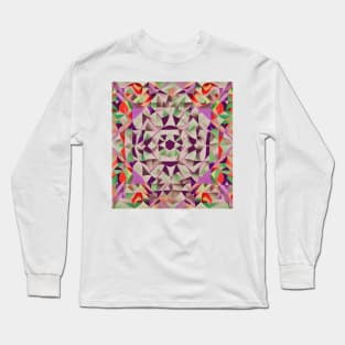 Abstract Pattern Long Sleeve T-Shirt